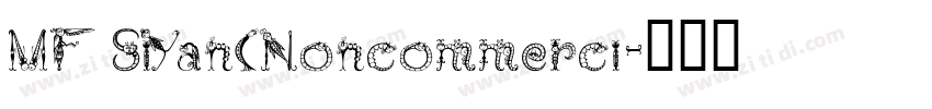 MF SiYan(Noncommerci字体转换